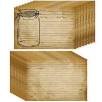 100 count recipe cards