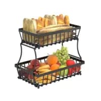 2 tier fruit basket