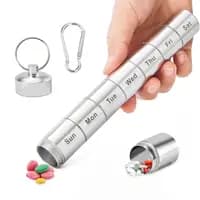 aluminium weekly pill rod