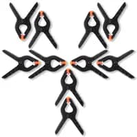 backdrop support spring clamp