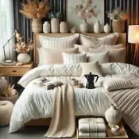 bedding and linens