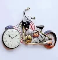 bicycle wheel wall clock