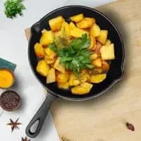 cast iron frying pan