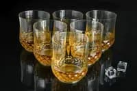 crystal whiskey glass
