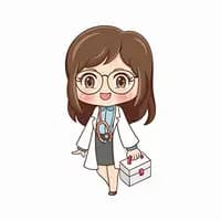 doctor wooden fridge magnet