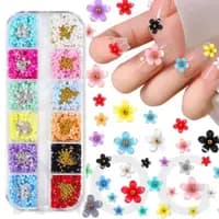 flower nail art kit
