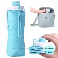 folding silicone water bottle