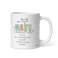 funny math coffee mug