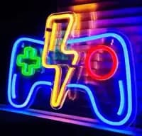 gaming neon sign
