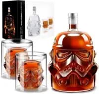 glass whiskey decanter