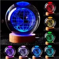 globe with led lighting