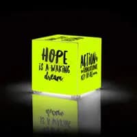 glow cube lamp gift