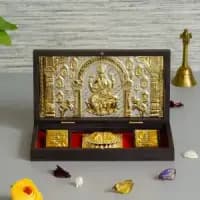 gold plated lakshmi