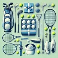golf and tennis equipment