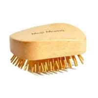 handmade bamboo hairbrush