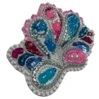 handmade beaded multipurpose brooch