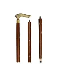 handmade wooden walking stick