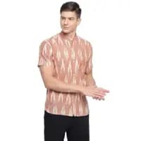 handwoven organic cotton shirt