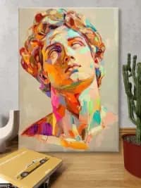 interactive pop art portrait
