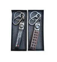 leather keychain