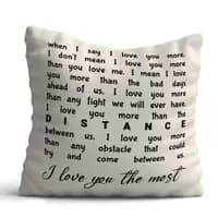 long distance cushion polyester