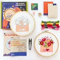 love letter diy embroidery kit