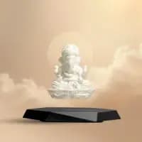 magnetic floating couple sculpture