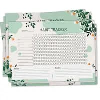 monthly habit tracker