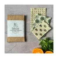 organic reusable beeswax wraps