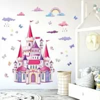 princess castle wall stickers