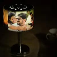 rotating photo lamp