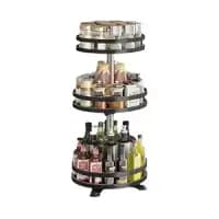 rotating spice rack organiser