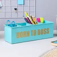 stylish metal desk organizer