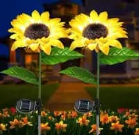 sunflower solar light