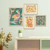 textile frame for artwork