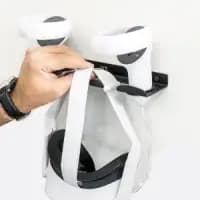 vr headset wall mount