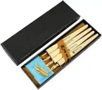 wooden calligraphy pen set
