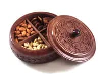 wooden dried fruit box