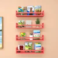 wooden wall shelves